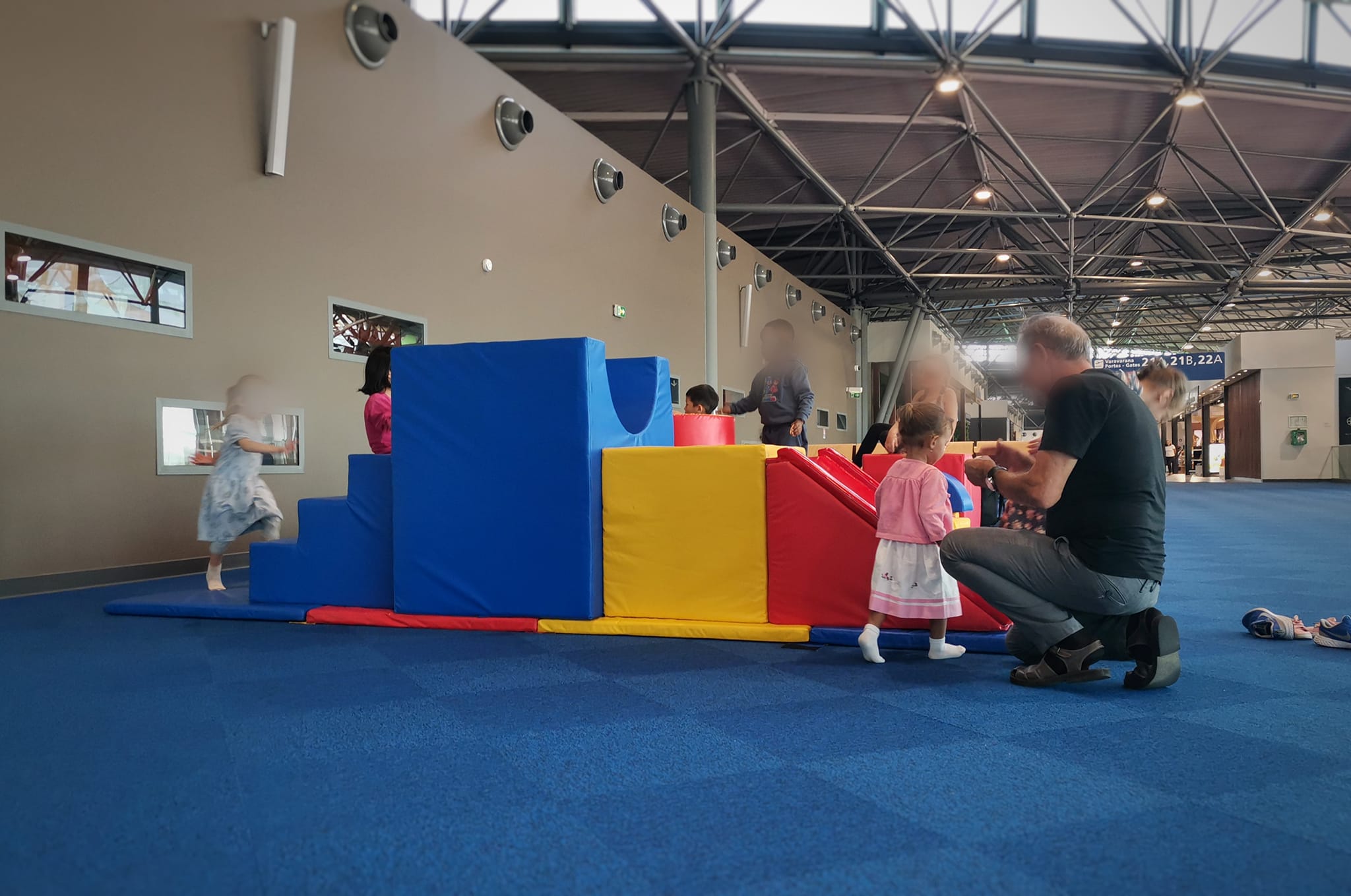 Kid's area - Antananarivo International Airport